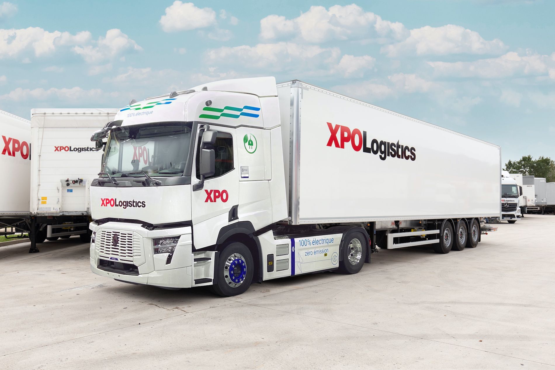 Camión eléctrico XPO Logistics
