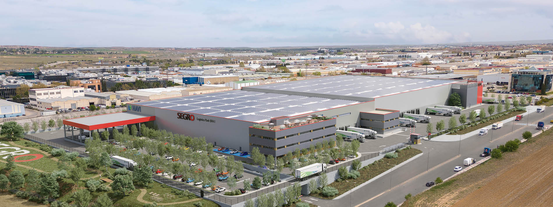 render plataforma logistica segro para havi