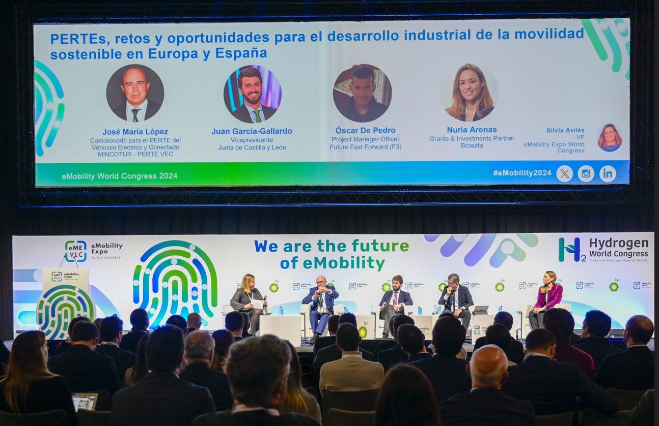 José María López, comisionado para el Perte del Vehículo Eléctrico y Conectado, ha participado en el eMobility Expo World Congress.