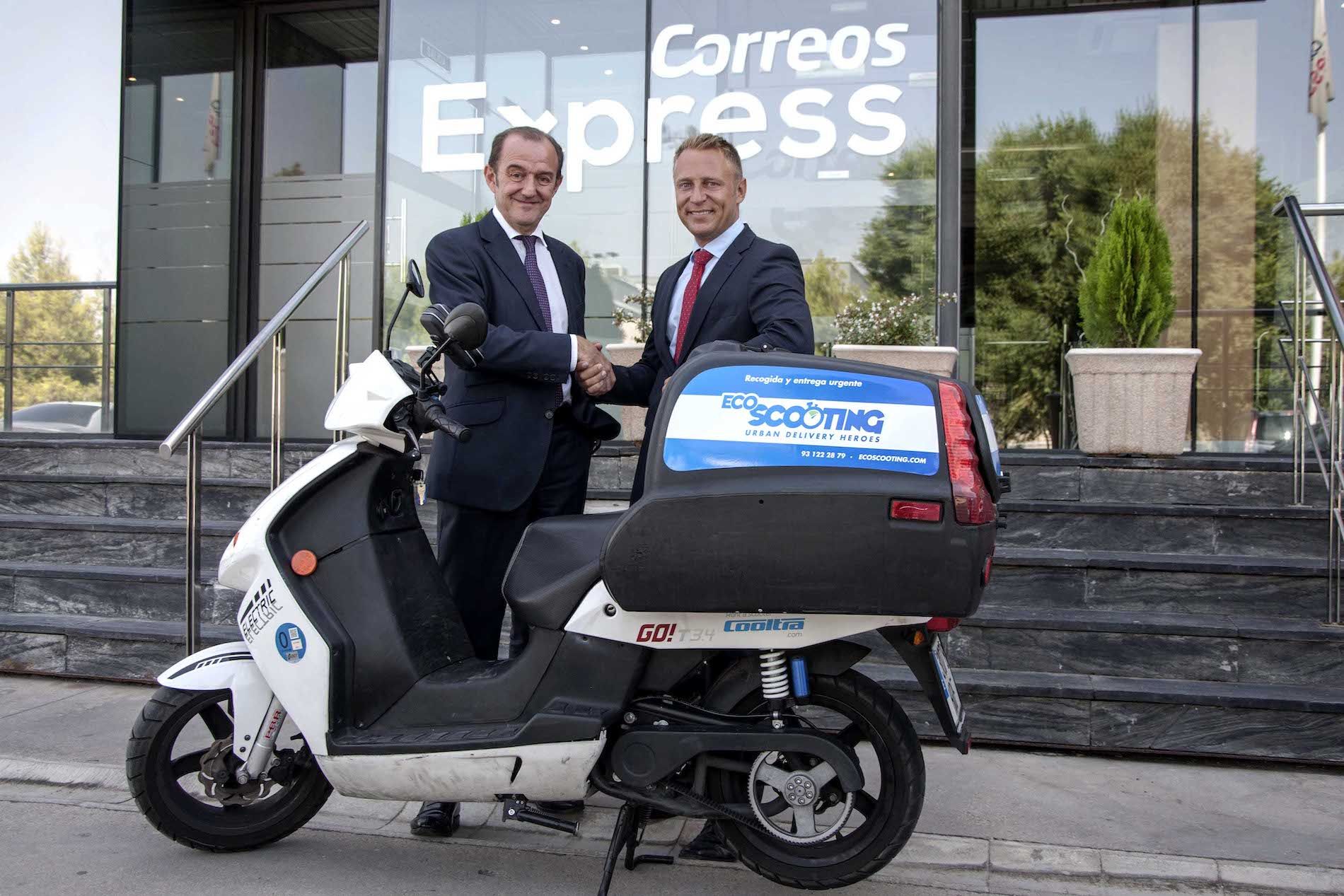 EcoScooting acuerdo con Correos Express2 EcoScooting acuerdo con Correos Express2