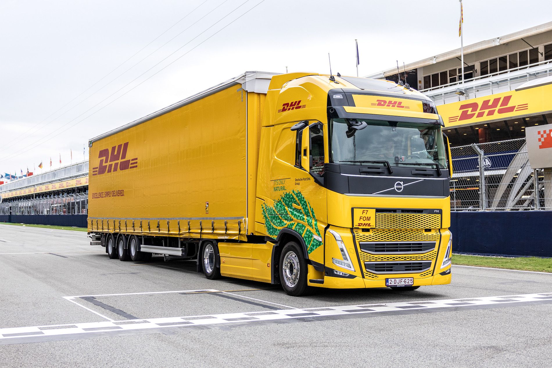 camion biodiesel dhl formula 1
