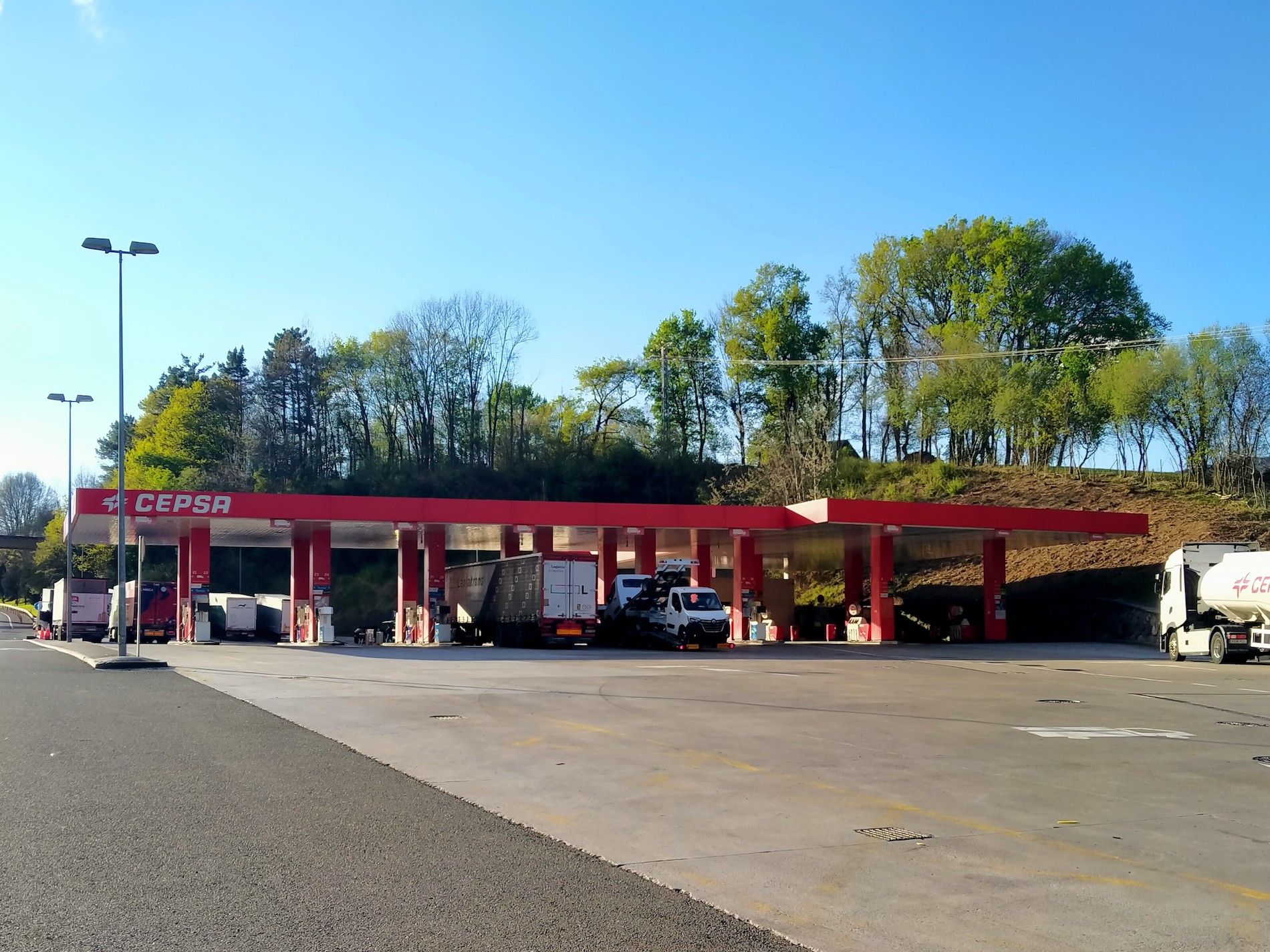 Estación de Servicio de Cepsa en Oiartuzn EESS gasolinera