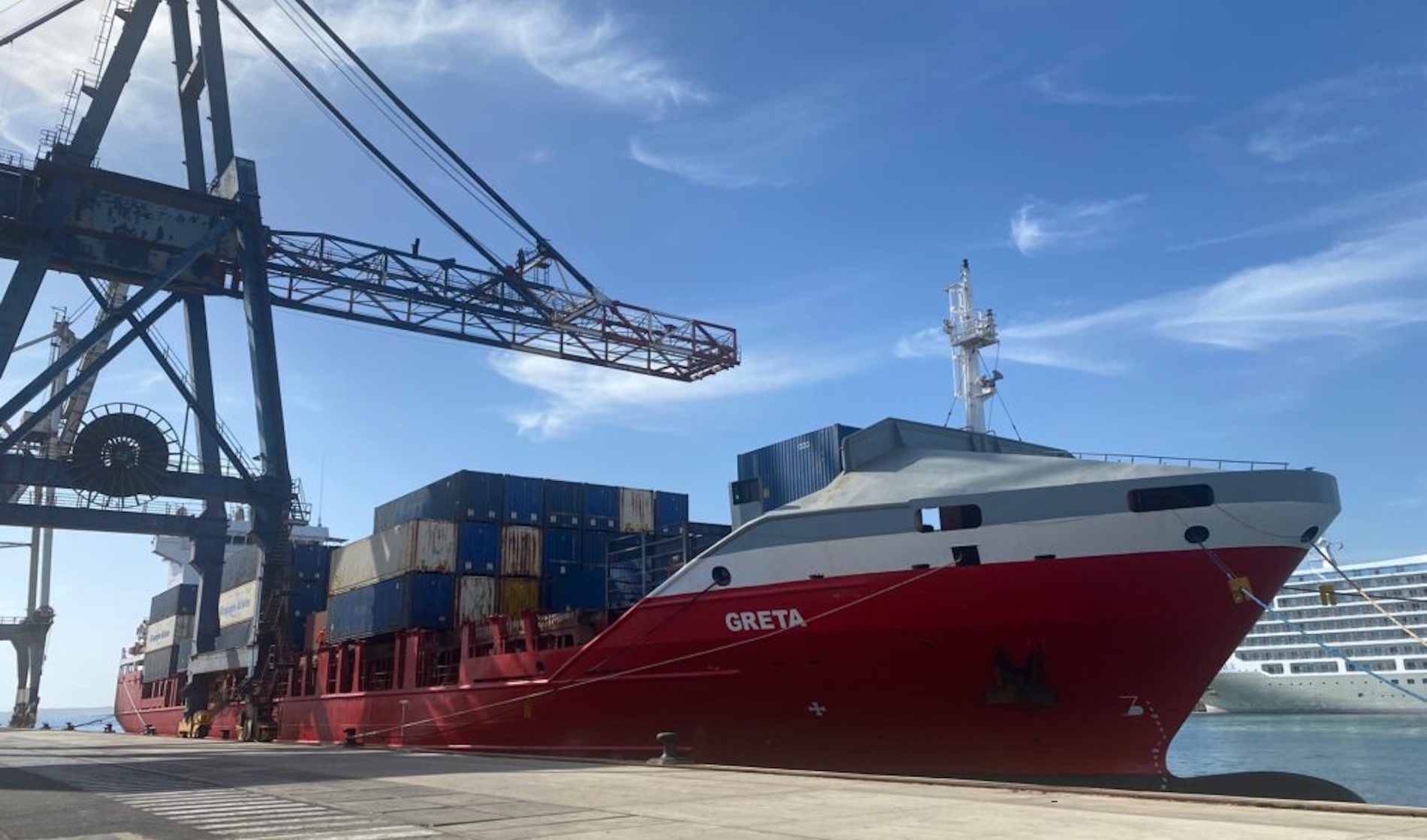 portacontenedores greta puerto castellon