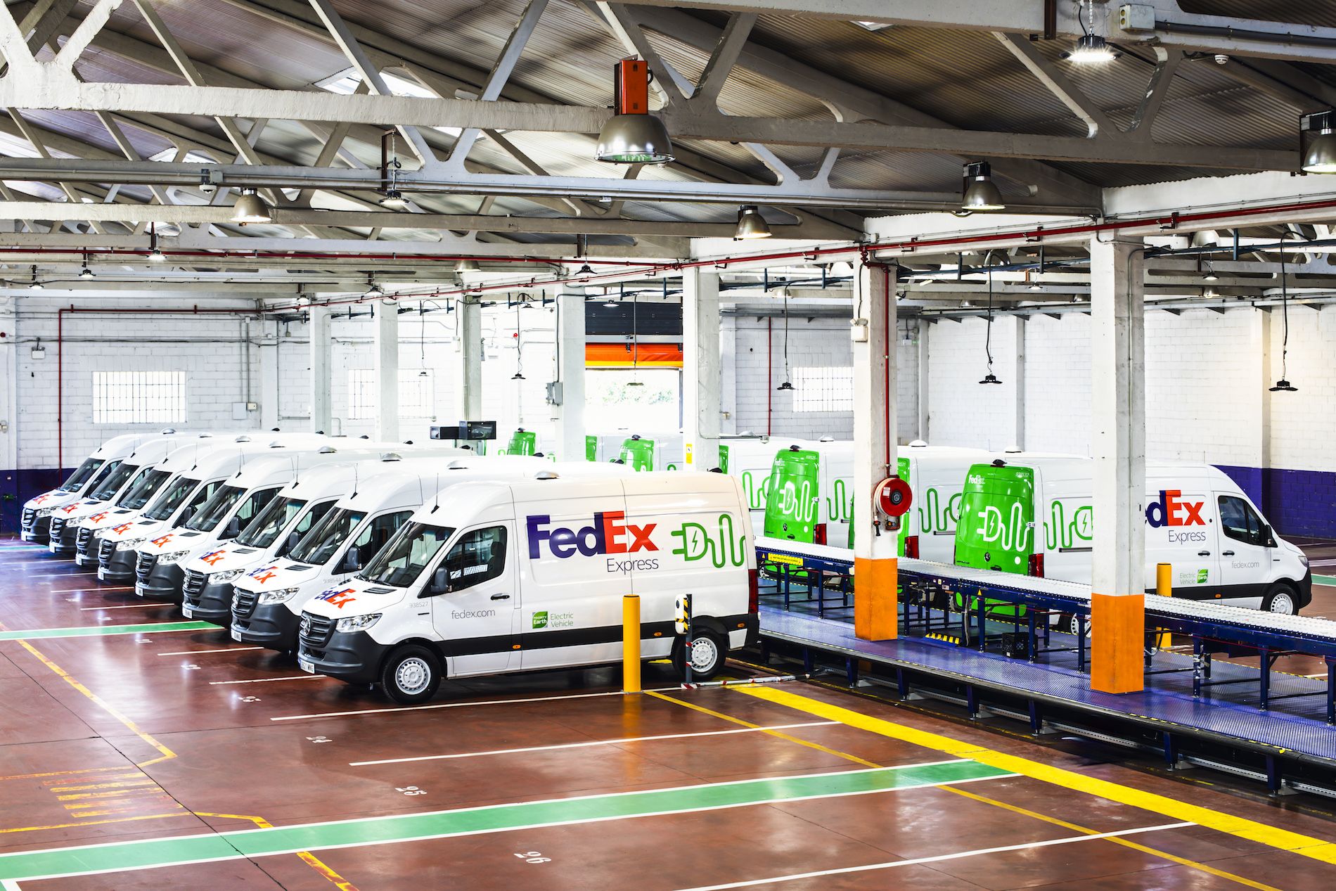 Fedex furgonetas eSprinter