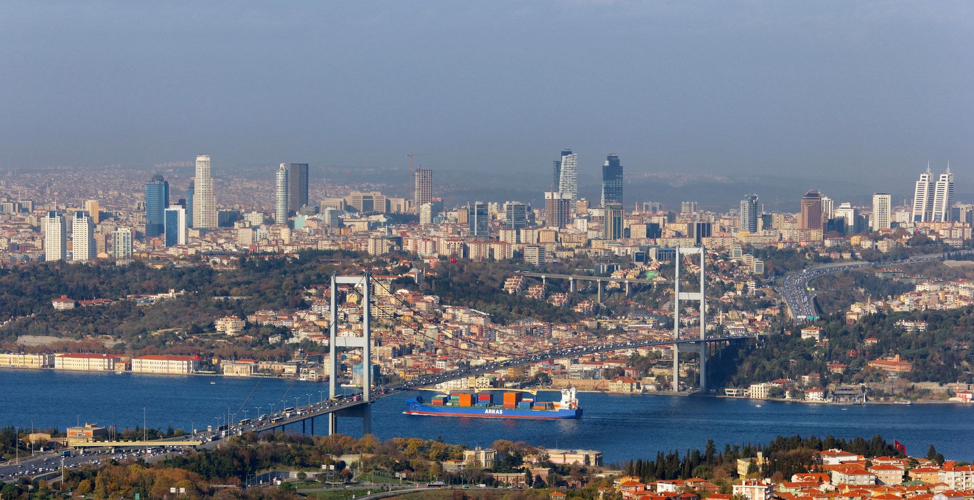 Turquía tiene una posición privilegiada para el comercio internacional.