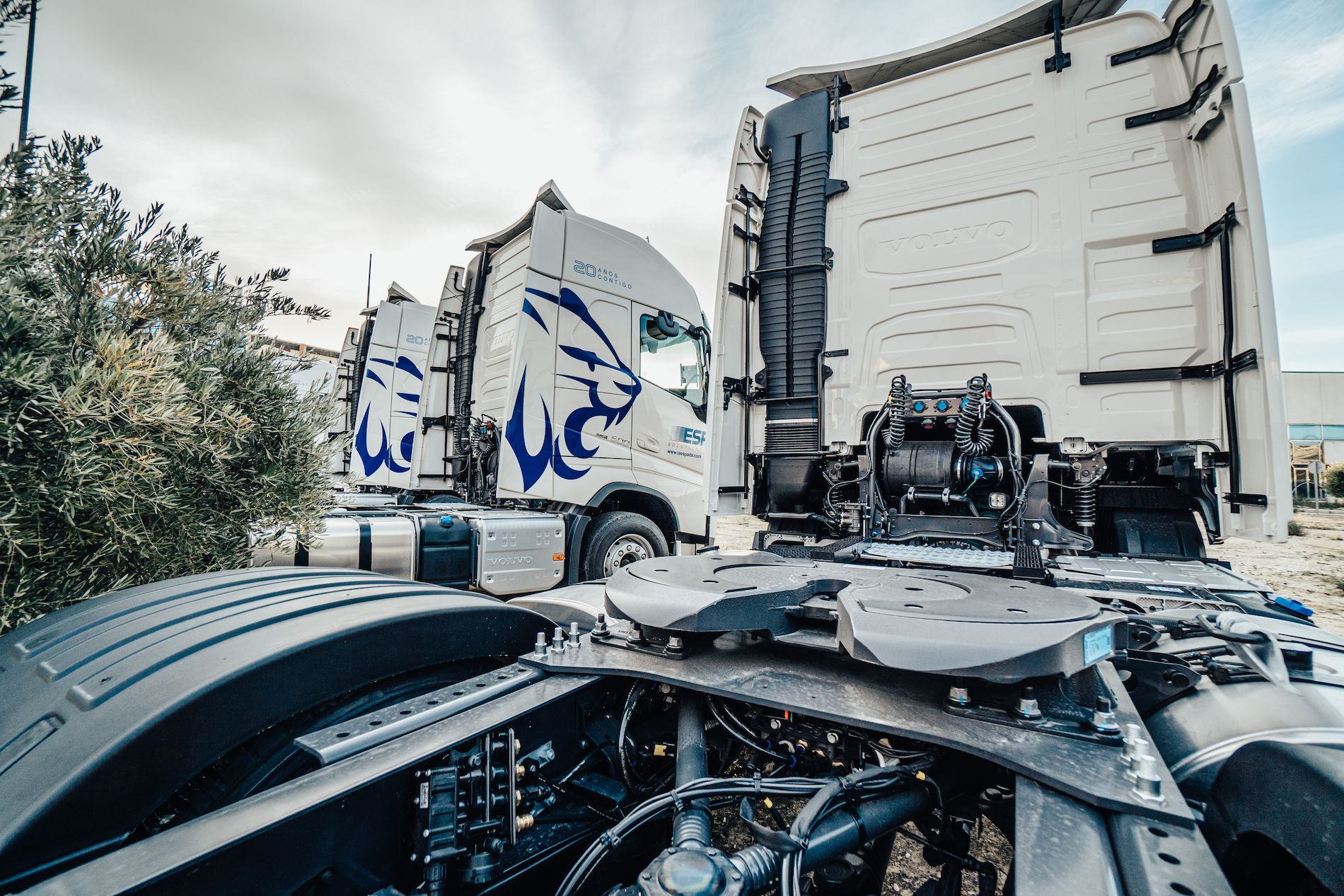 flota de camiones de ESP solutions