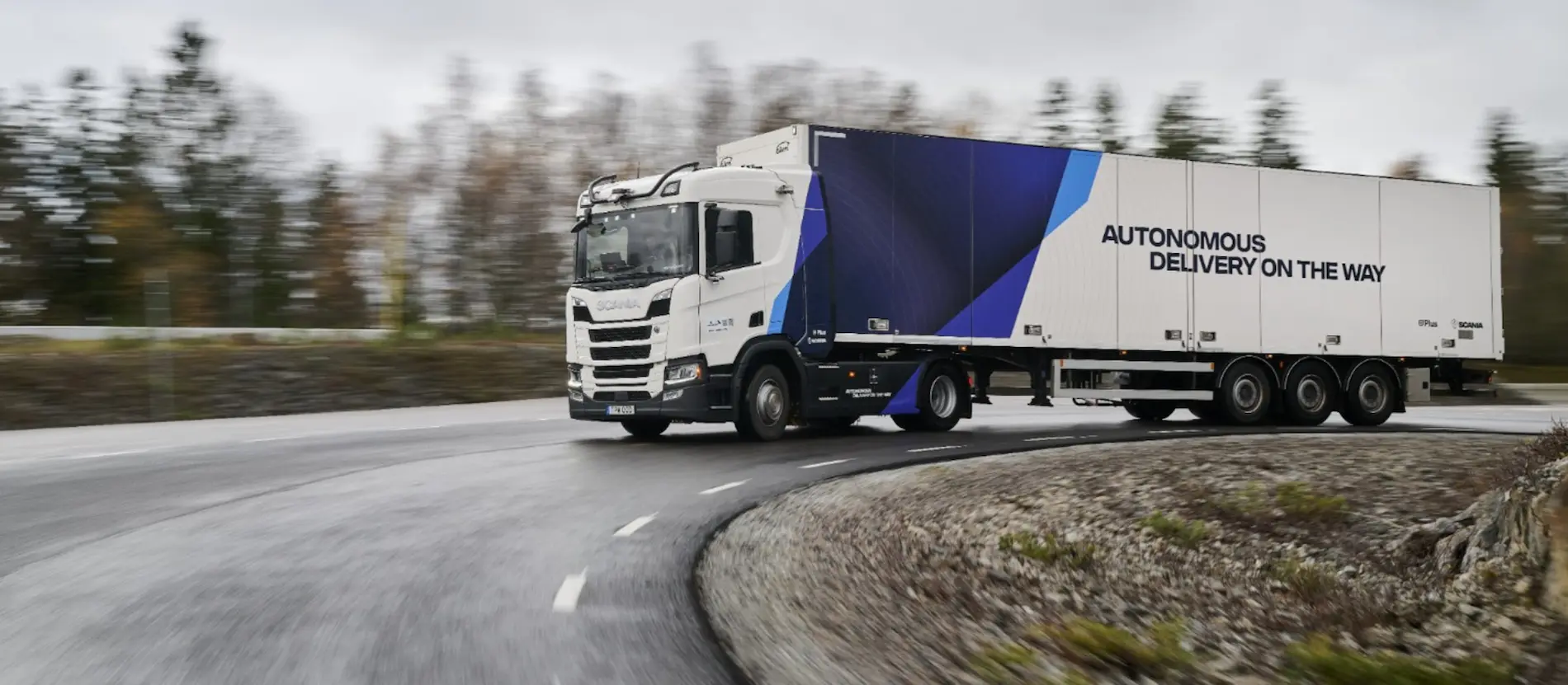 camion autonomo Scania 