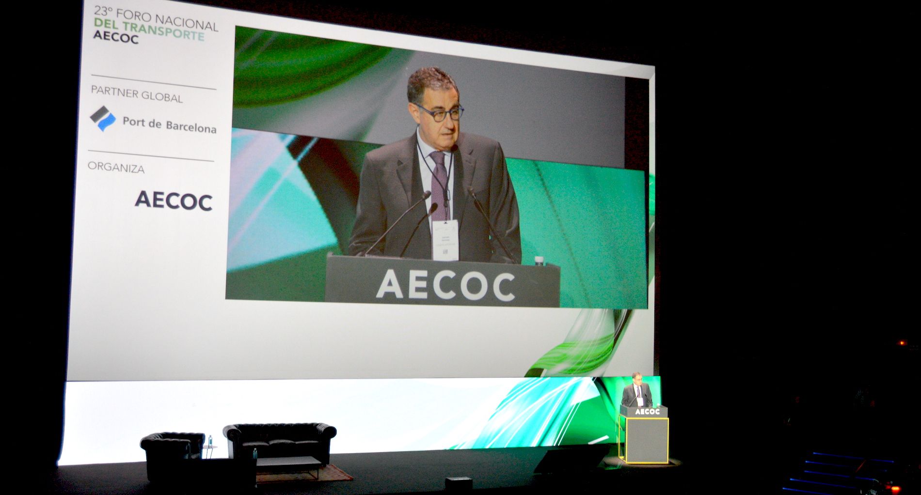 Carmelo González ha intervenido en el Foro Aecoc de Transporte celebrado esta semana en Madrid.
