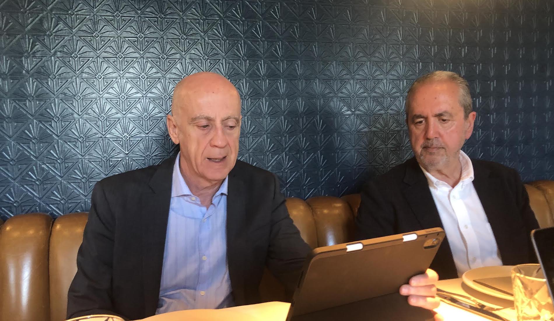 Javier Arán y Gabino Diego han explicado los nuevos proyectos de la entidad.