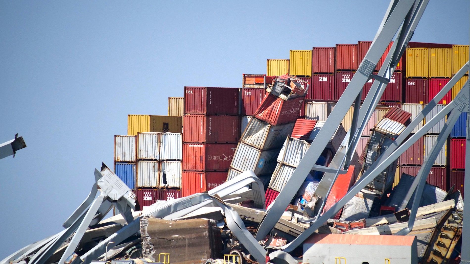 Caida puente Baltimore accidente