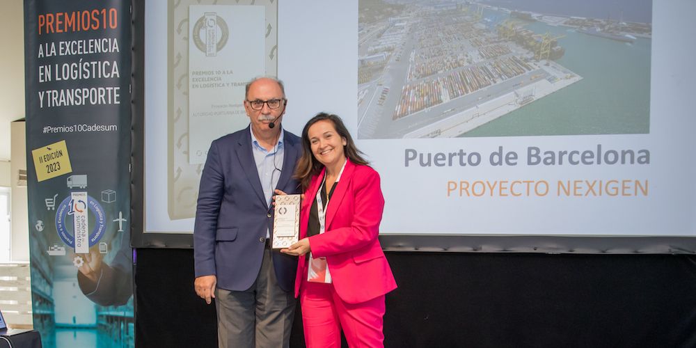 proyecto Nexigen del puerto de Barcelona Premios10 de Cadena de Suministro proyecto Nexigen del puerto de Barcelona Premios10 de Cadena de Suministro