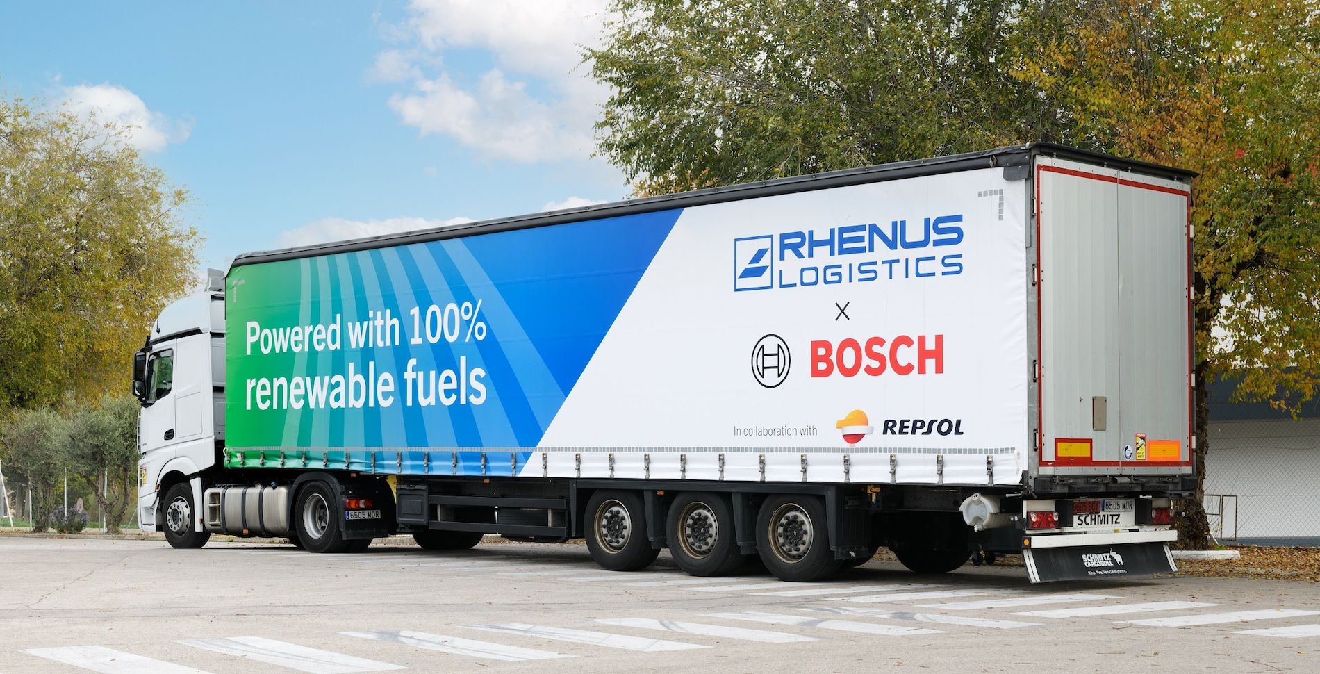 Rhenus Logistics Bosch camion HVO