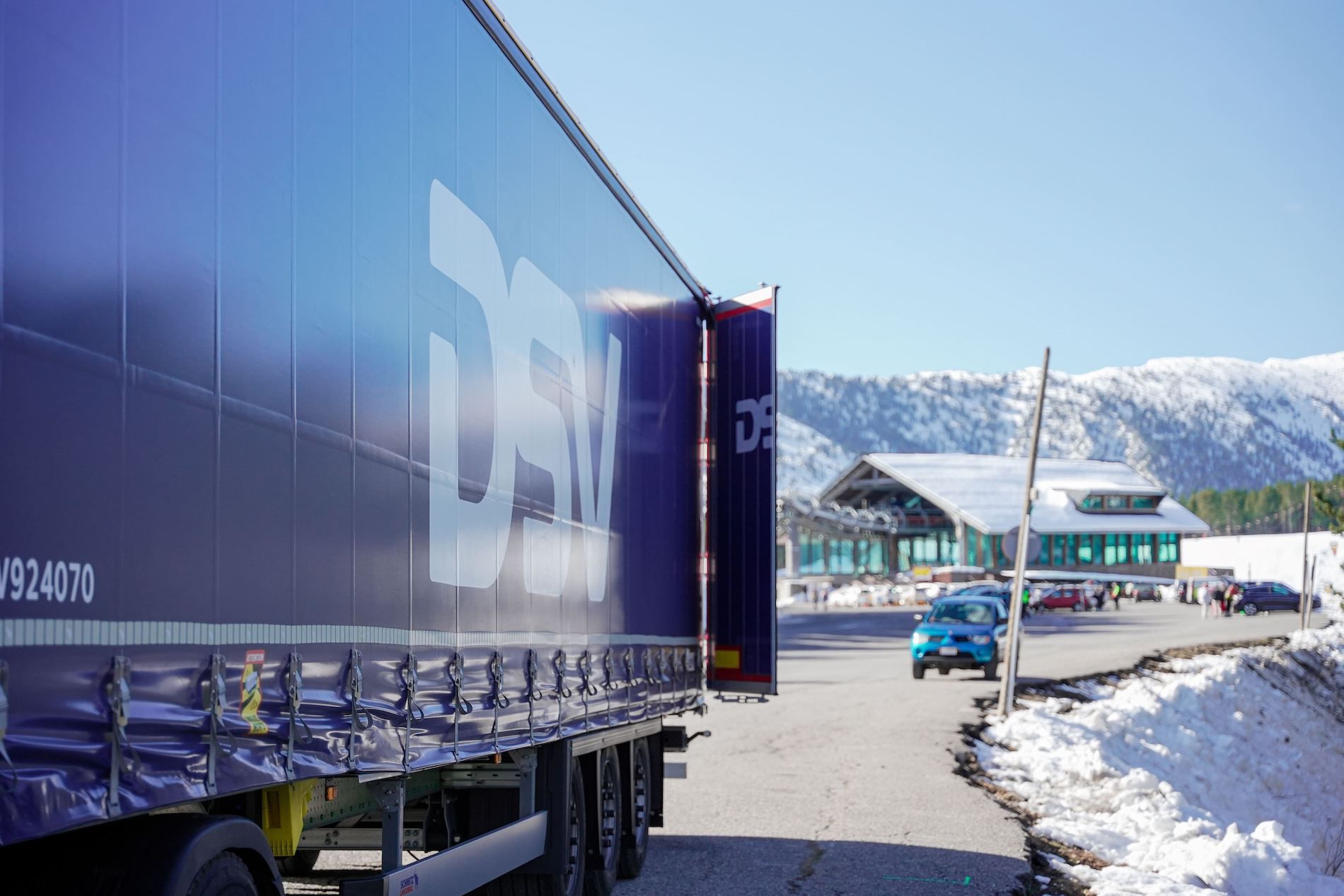 DSV camion Andorra