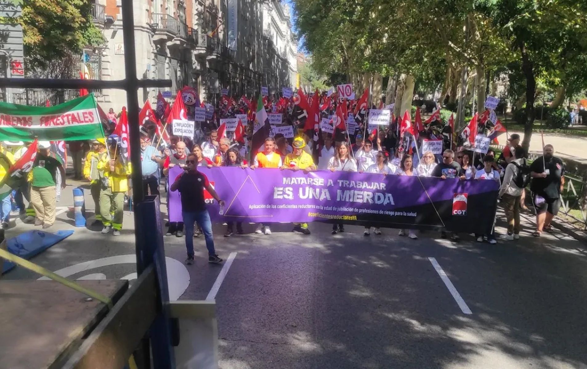 Jornada de huelga en el transporte de Barcelona 
