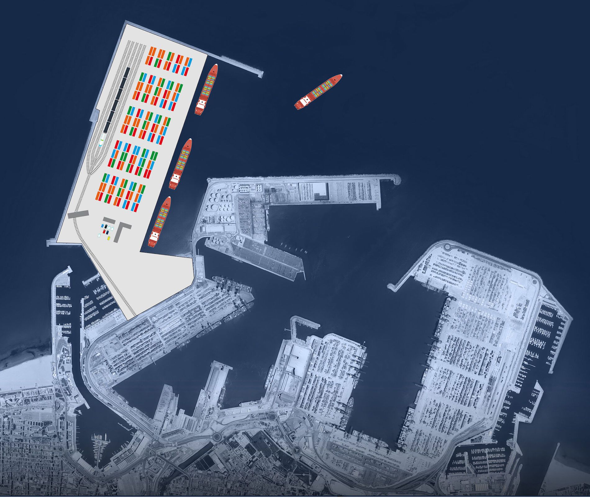 Nueva terminal contenedores puerto Valencia