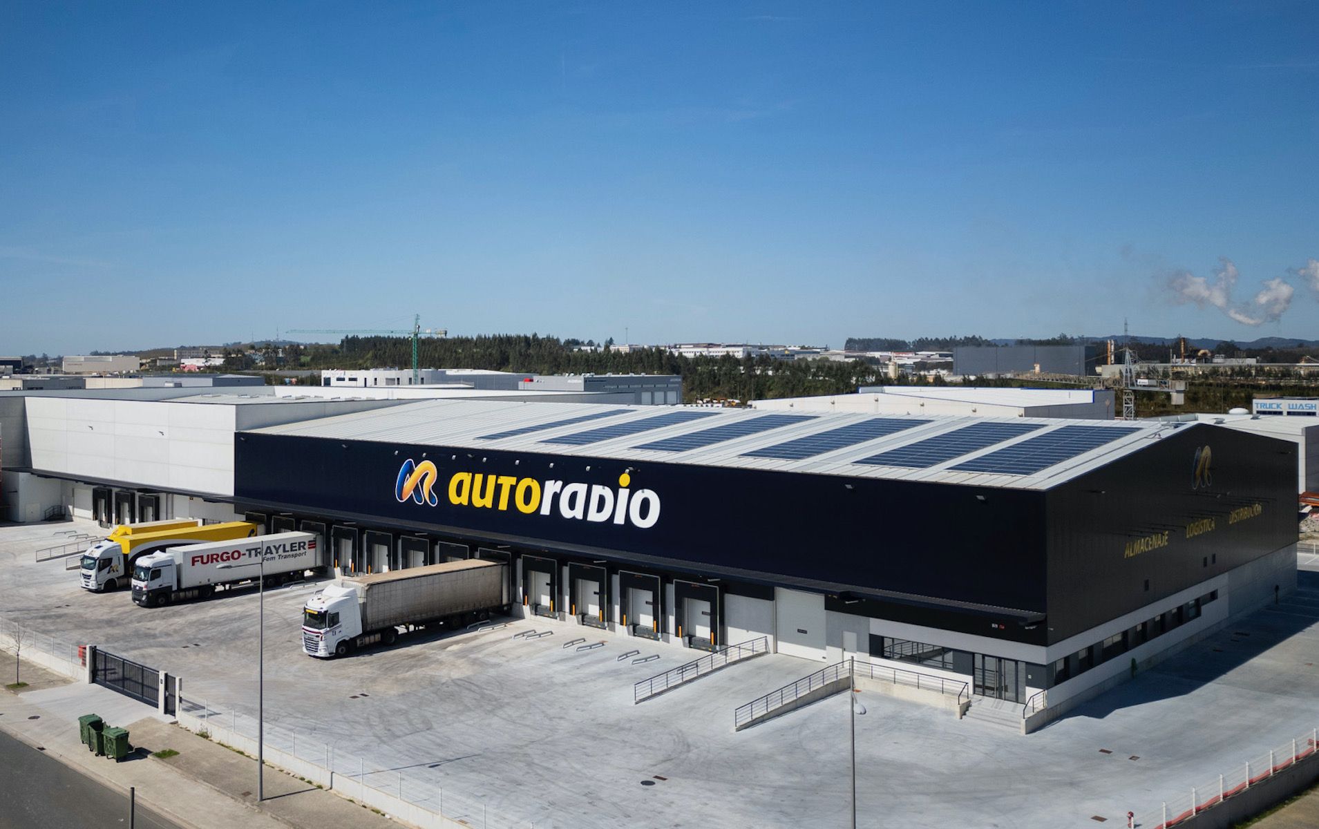 nave autoradio santiago vista aerea nave autoradio santiago vista aerea