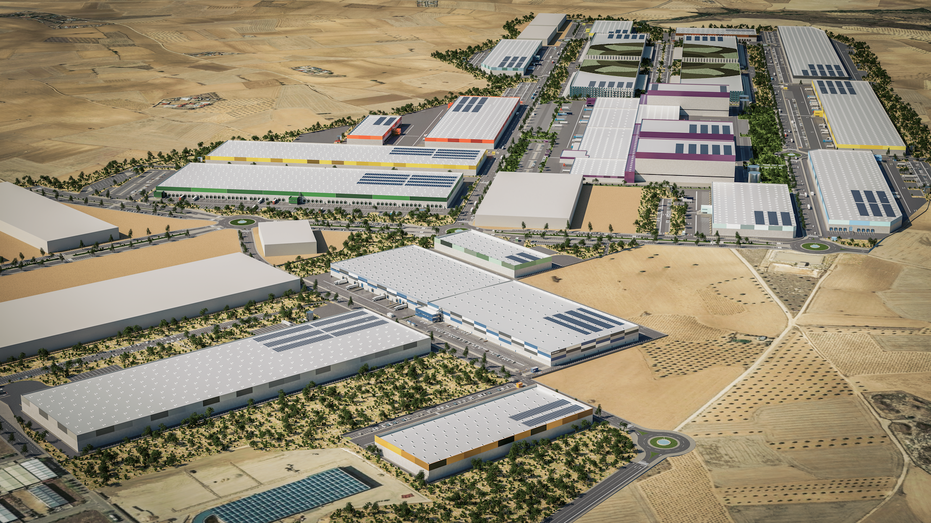 Parque logistico Noblejas Dunas Capital