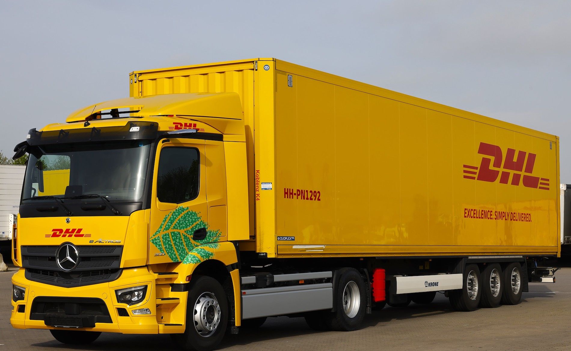 dhl freight camion electrico eactros
