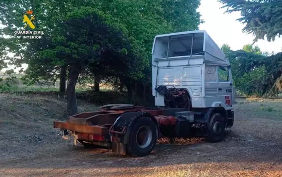 tractora robada guardia civil