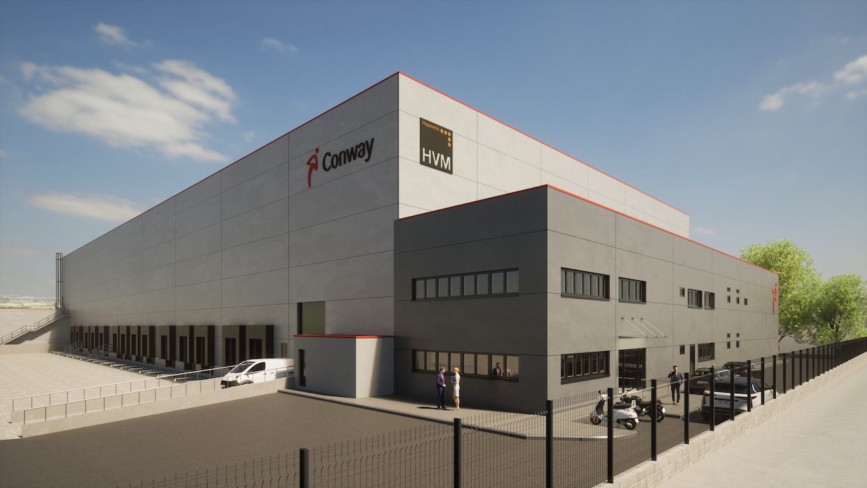 La nstalación ha sido concebida como centro de distribución de alta rotación.