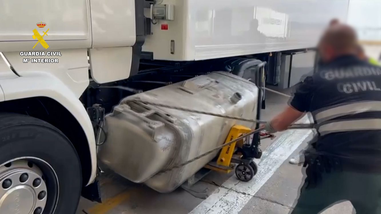 Los camiones podían transportar grandes cantidades de sustancias estupefacientes.