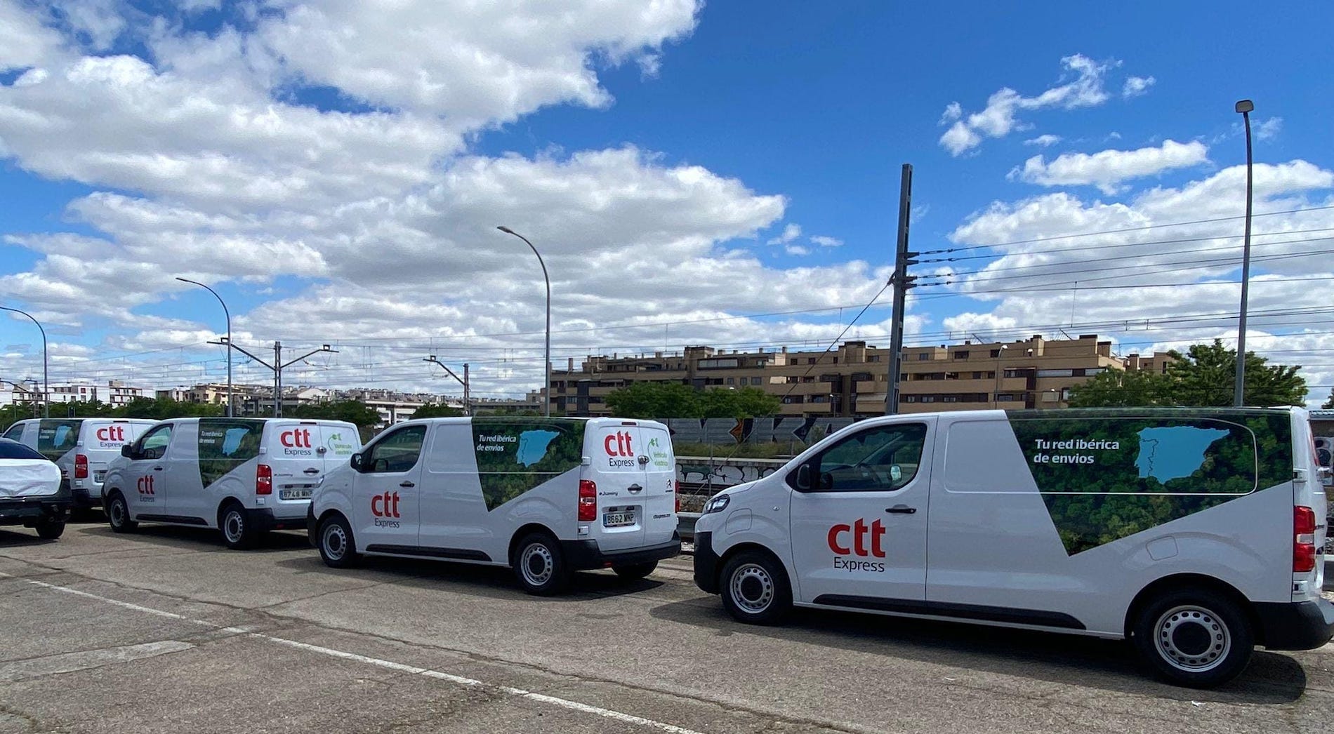 CTT furgonetas electricas flota reparto