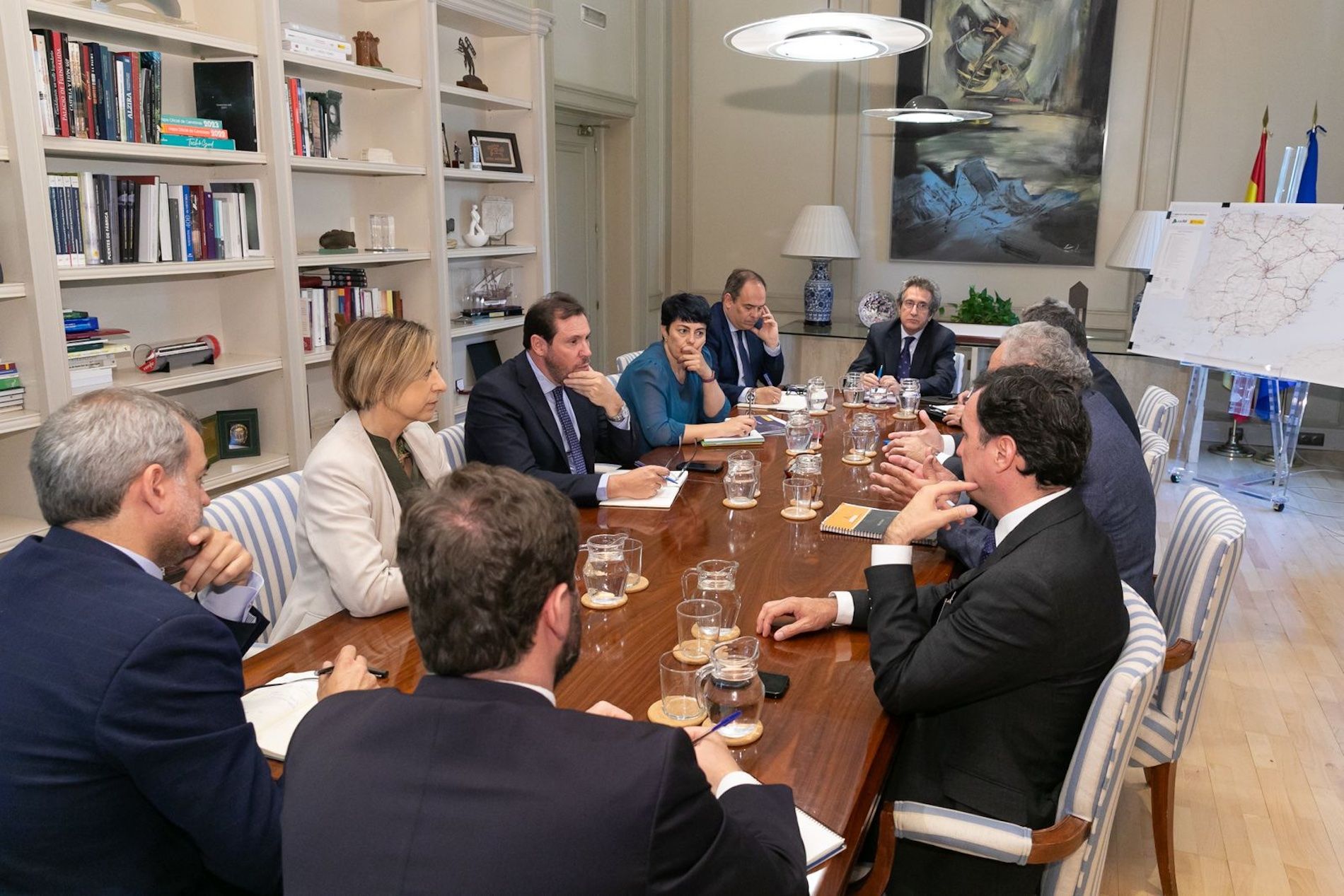 El encuentro ha tenido lugar en la sede del Ministerio.