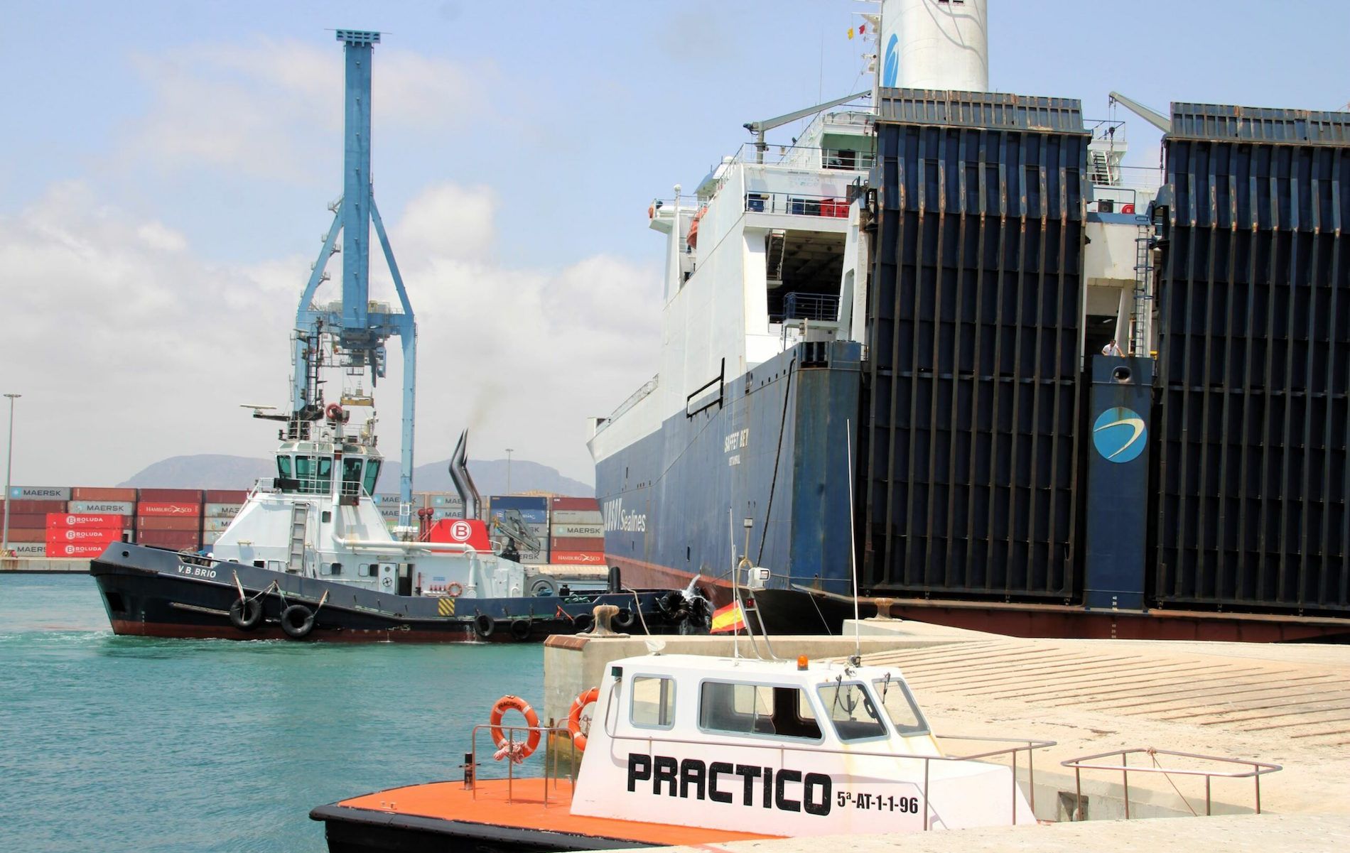 buque roro linea libia puerto alicante