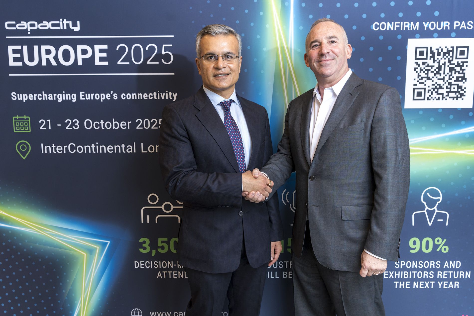 Tarun Tyagi, vicepresidente senior de Damac para el Negocio Internacional, y Brian Betel, responsable de Inversión Inmobiliaria Directa de ActivumSG.