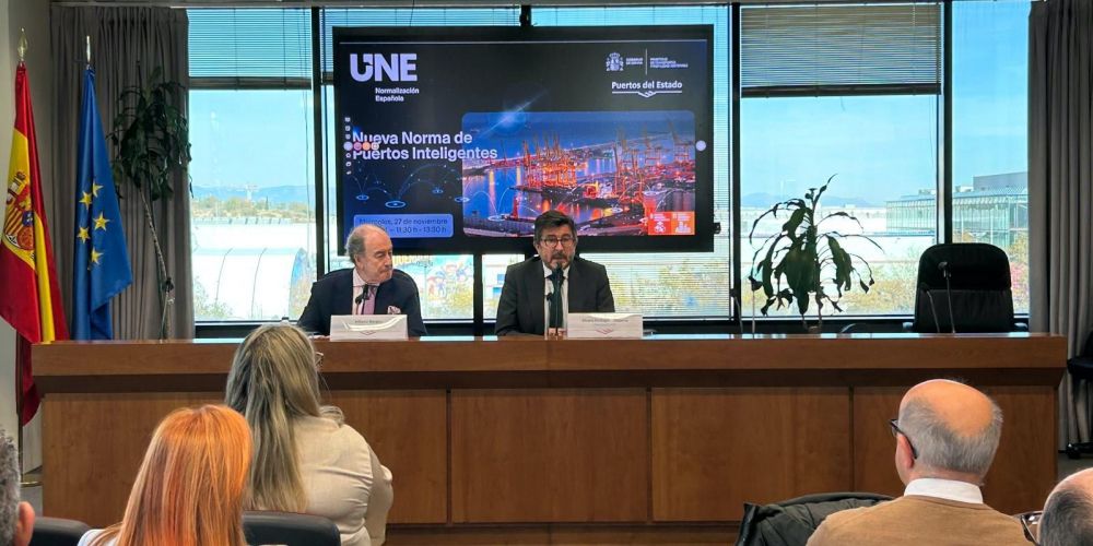 82 presentacion puertos del estado norma UNE puertos inteligentes 82 presentacion puertos del estado norma UNE puertos inteligentes