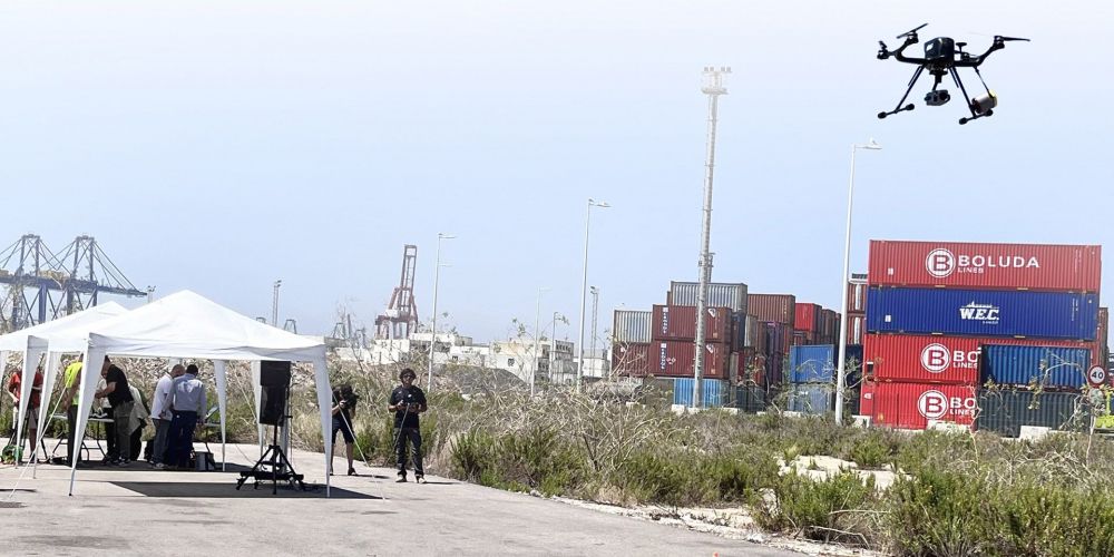 Dron puerto Valencia2