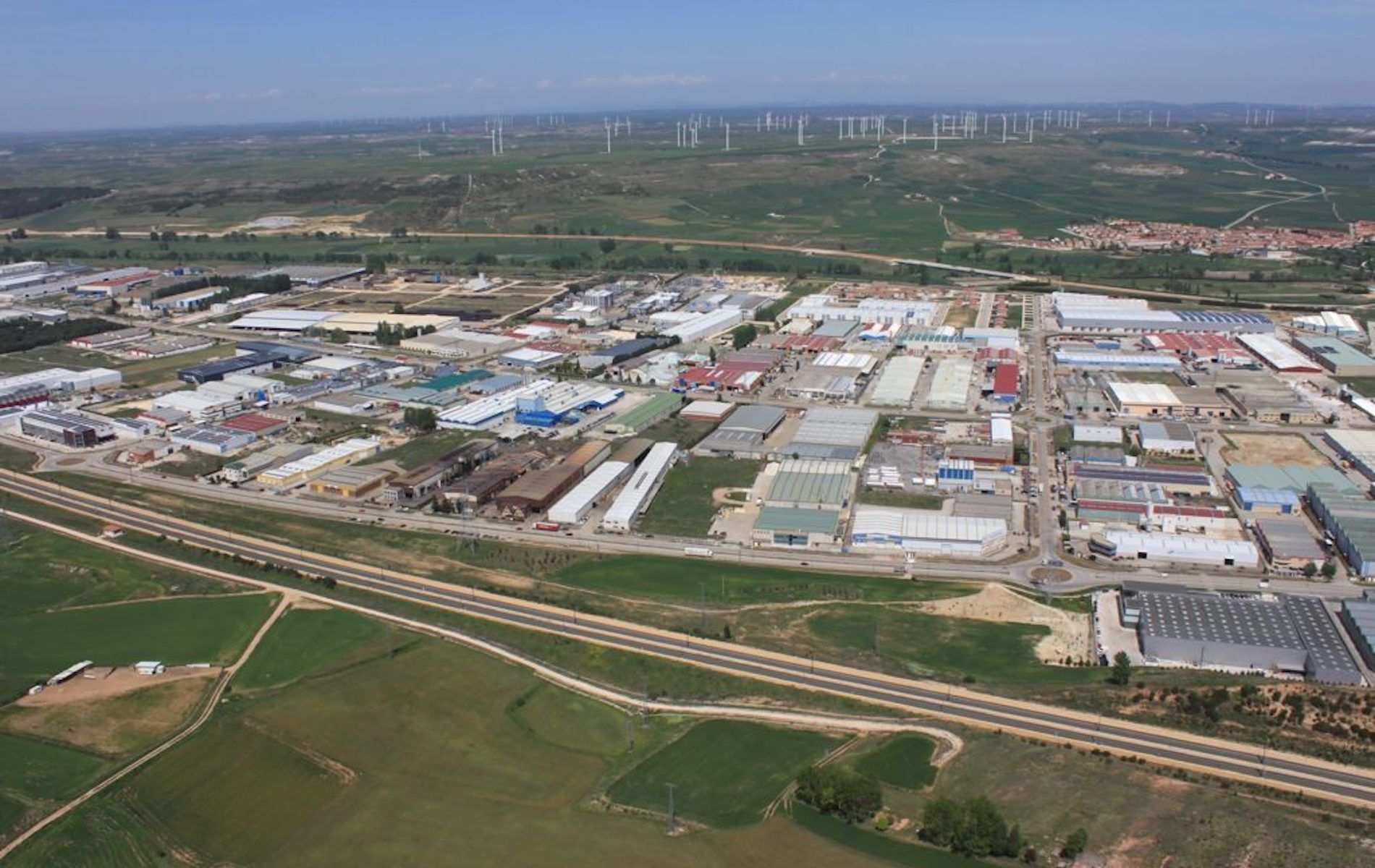 vista aerea poligono villalonquejar burgos vista aerea poligono villalonquejar burgos