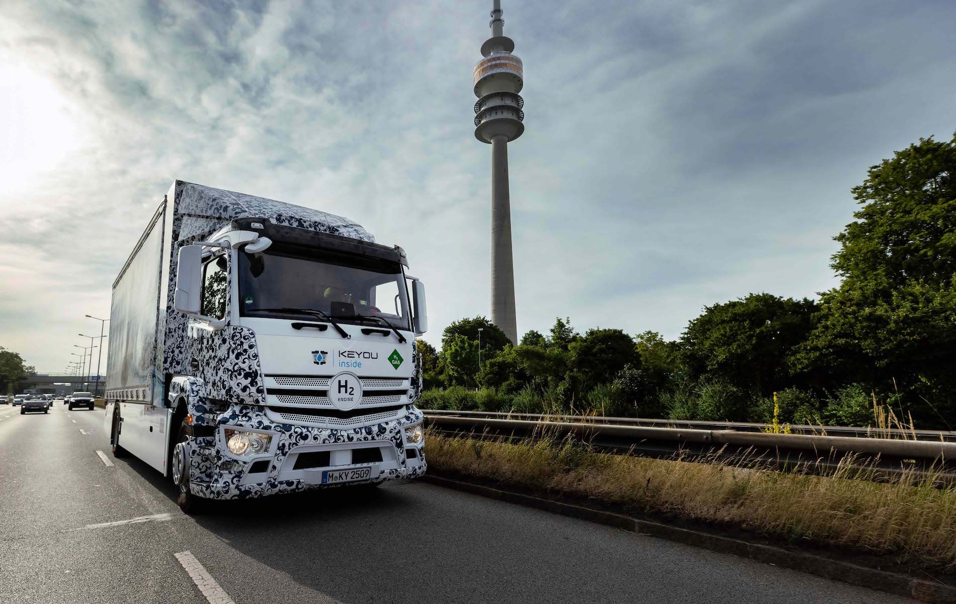 camion hidrogeno Keyou Olympiaturm