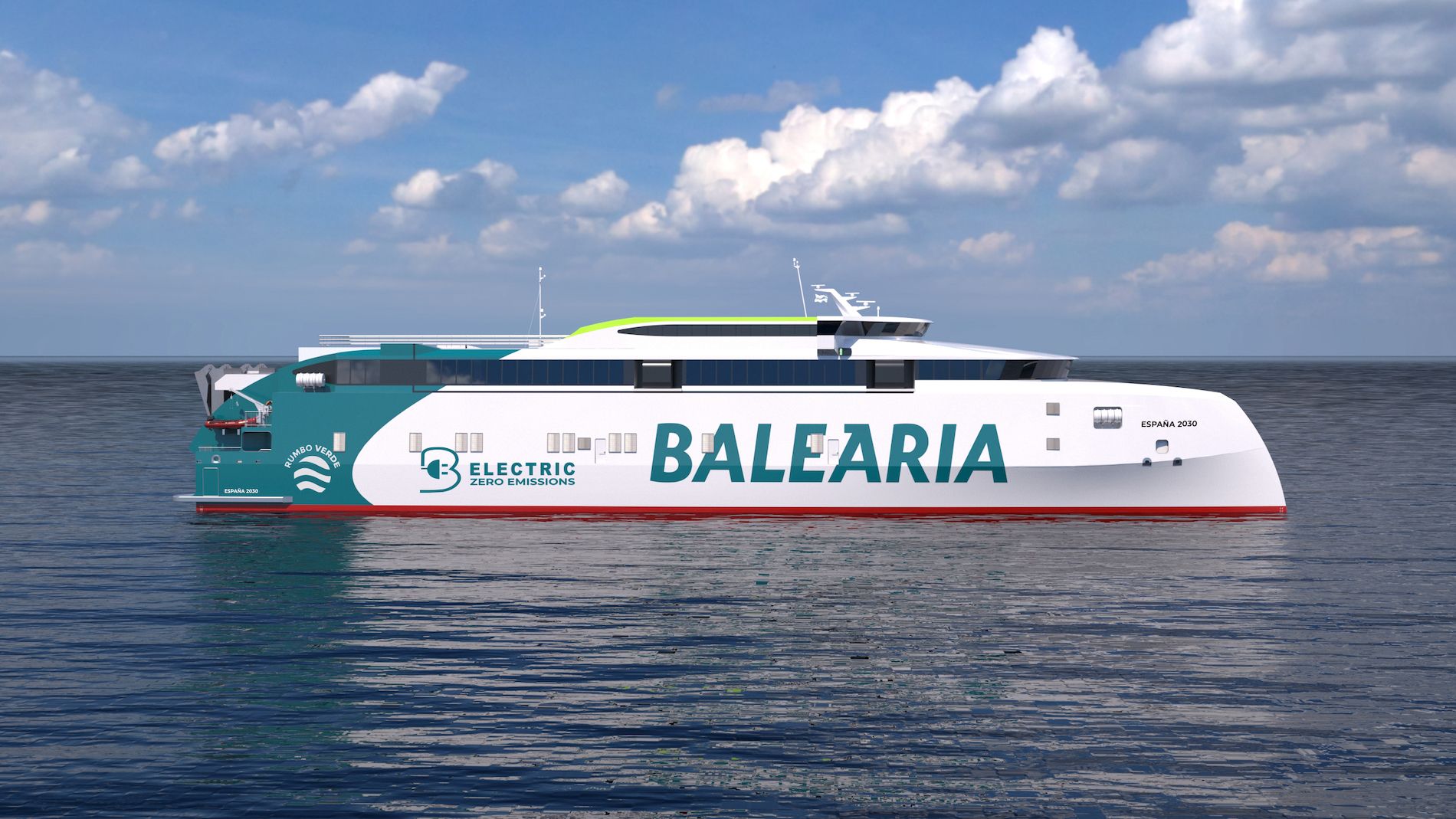 Fast ferry electrico Balearia