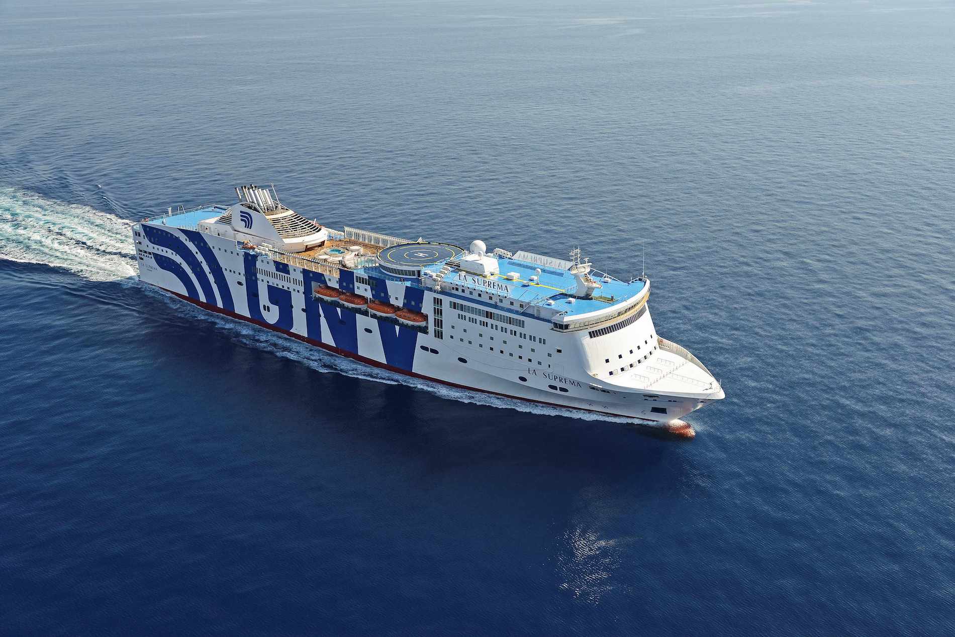 GNV ferry Suprema