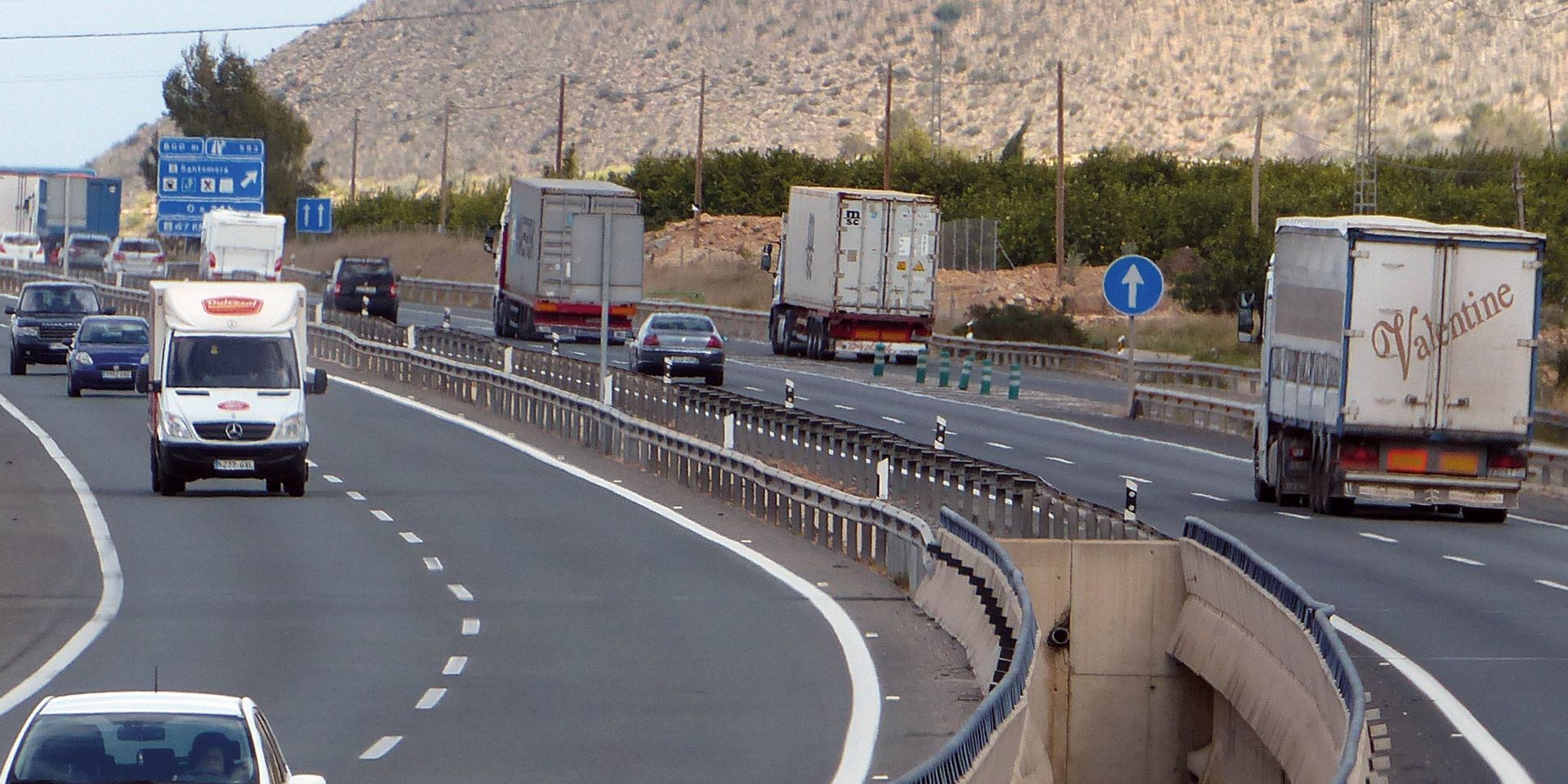 El dispositivo incluye una serie de medidas de regulación, ordenación y vigilancia del tráfico.