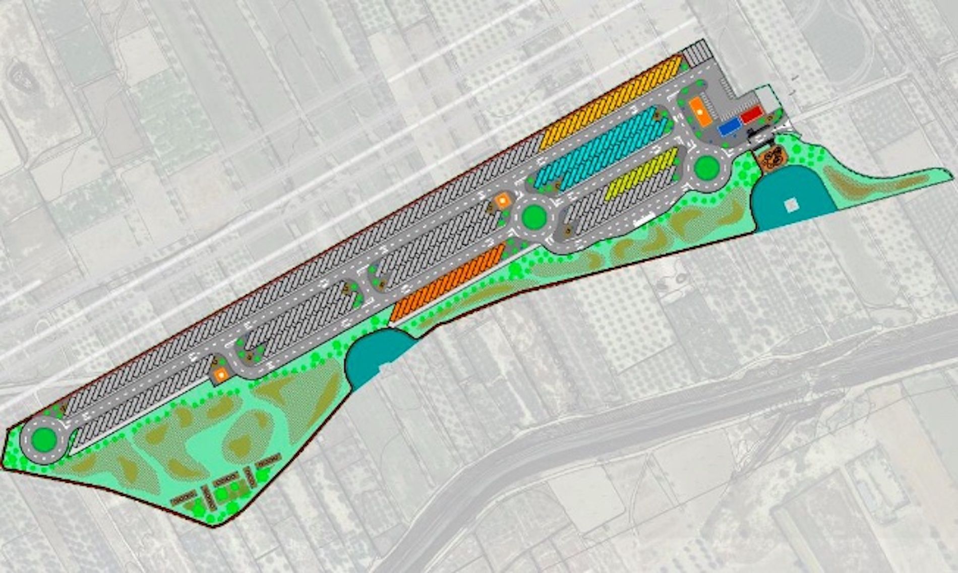 aparcamiento camiones ZAL Murcia