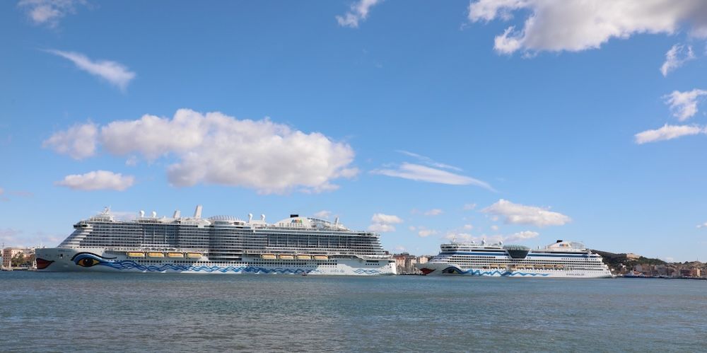 Cruceros en el puerto de Cartagena