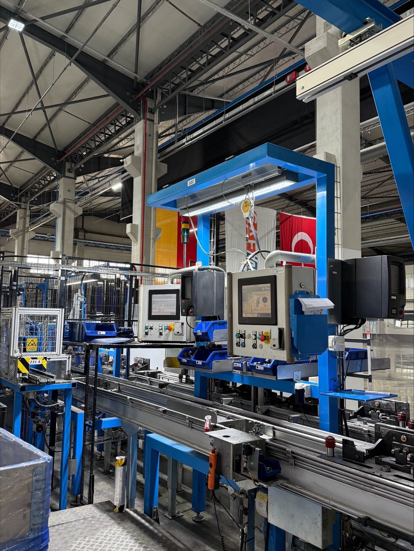 Linea produccion Haldex ModuIT SAF Holland