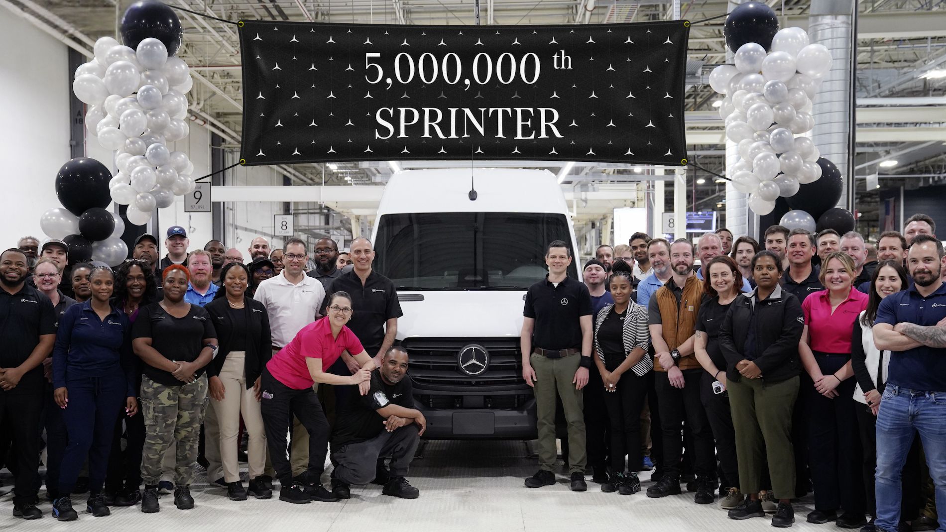 5 millones de Mercedes Sprinter fabricadas en 30 años 5 millones de Mercedes Sprinter fabricadas en 30 años