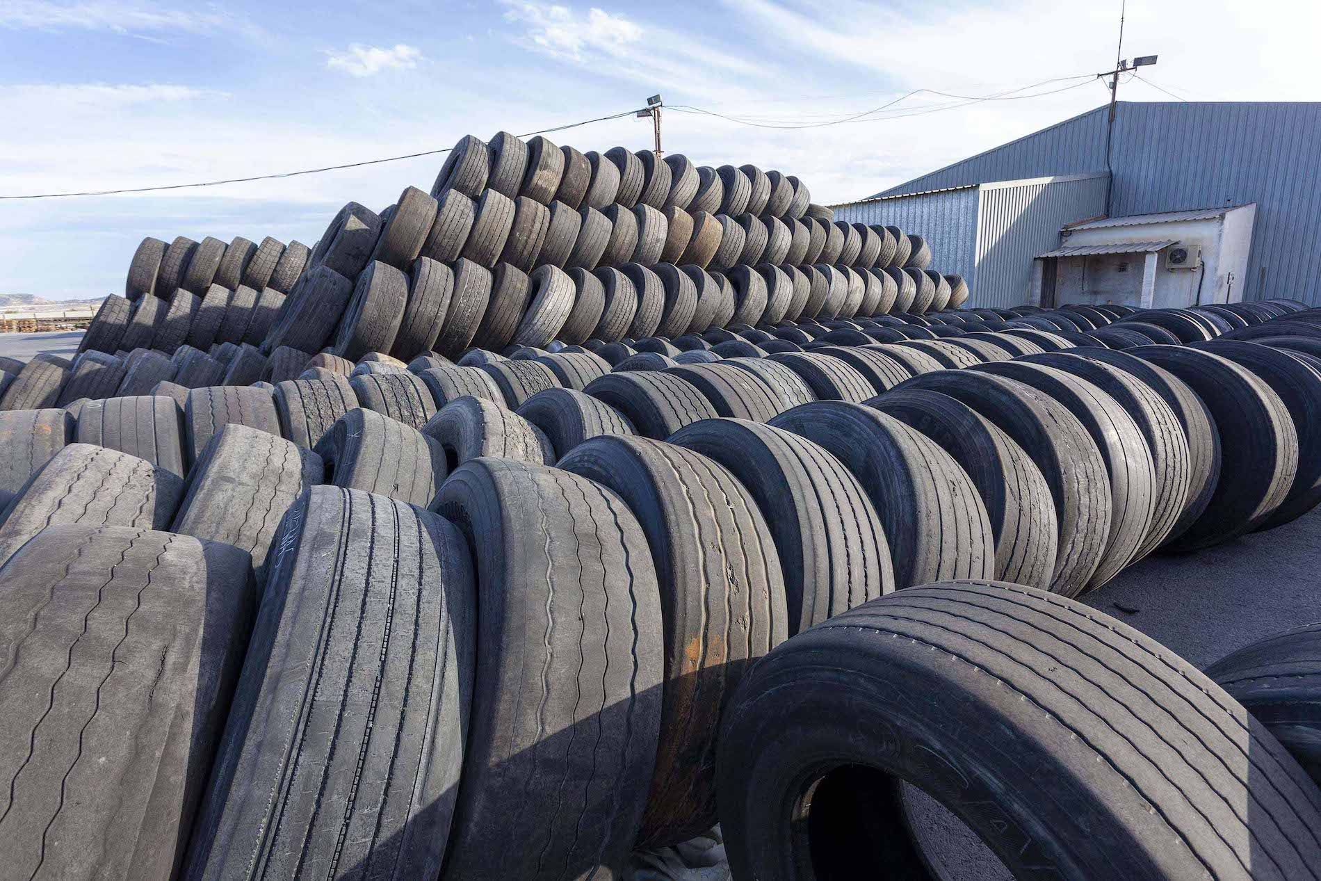 neumaticos usados para reciclar