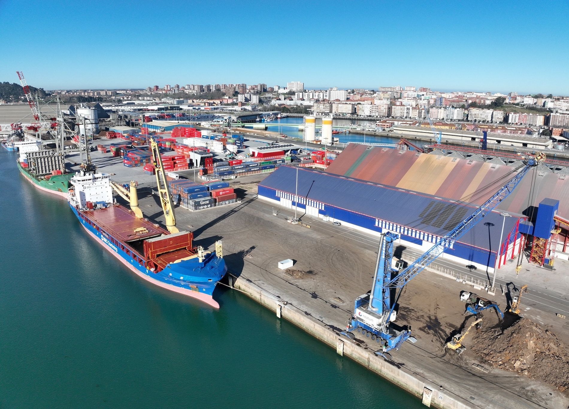 Instalaciones puerto de Santander 2025