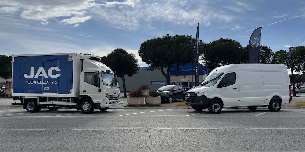 Mercedes Vans Sprinter y Jac Motors patrocinadores de la jornada
