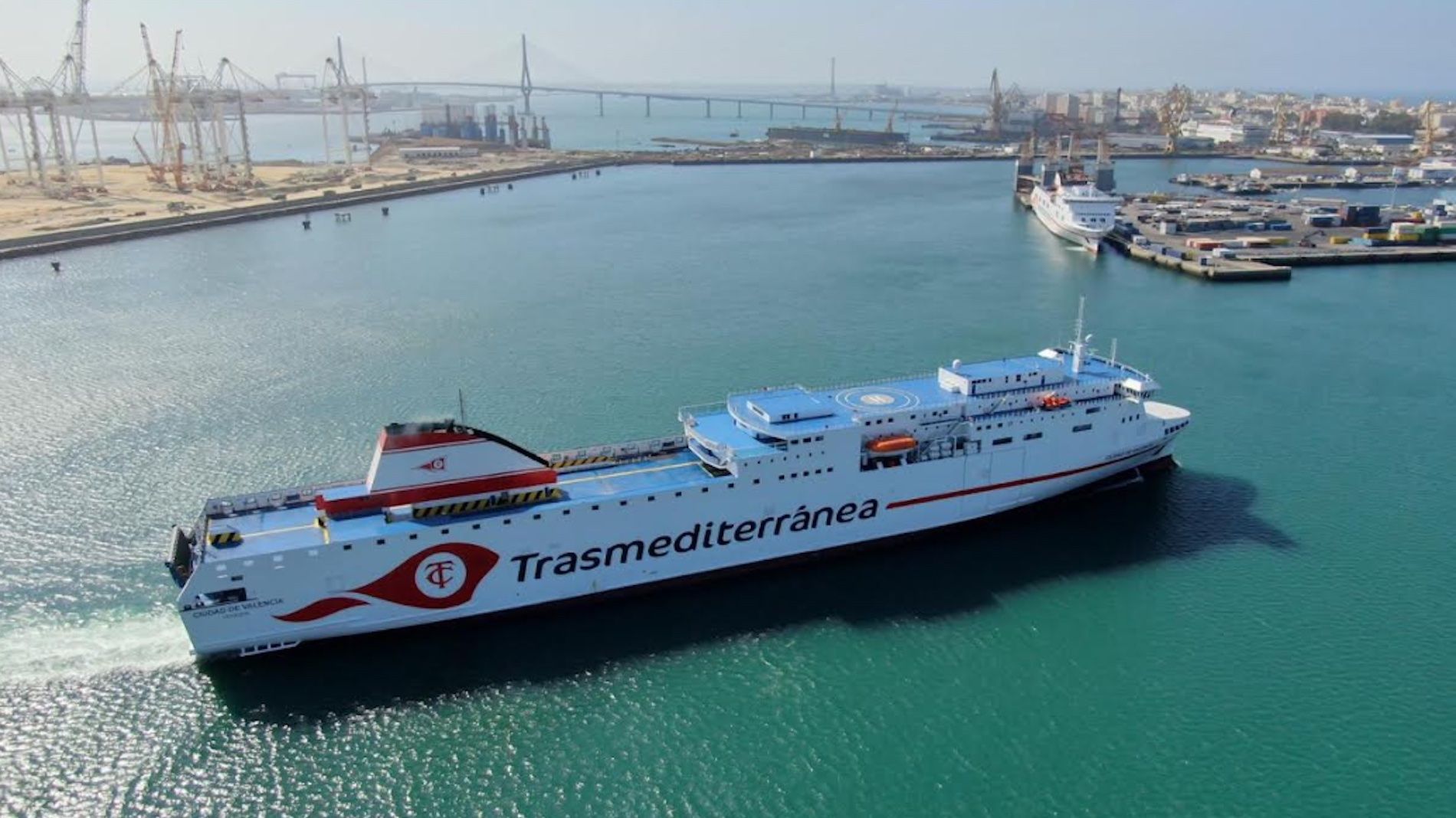 ferry Ciudad de Valencia Armas Trasmediterranea