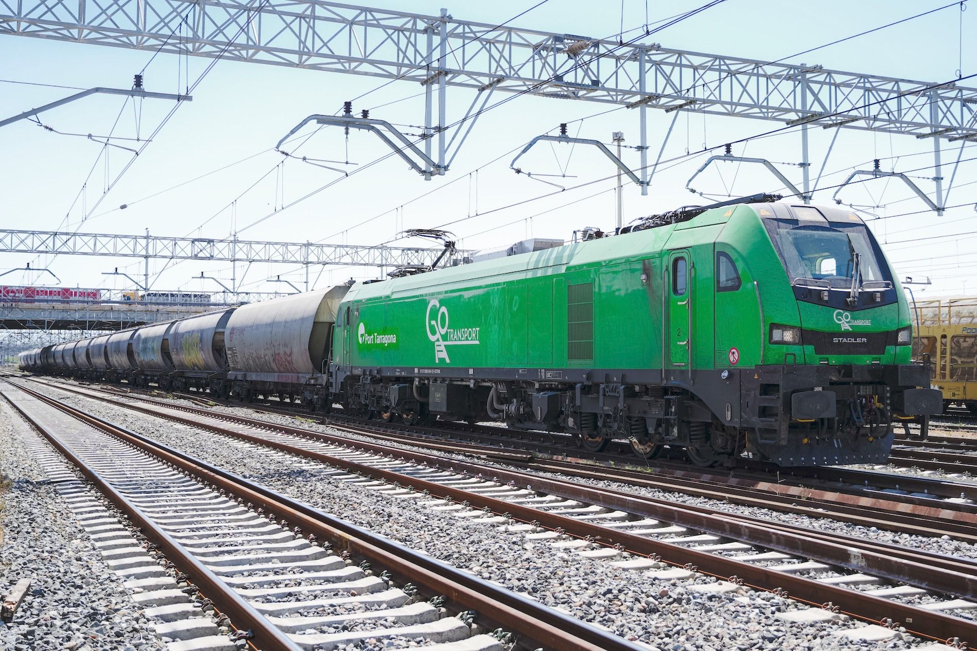 De octubre a diciembre de 2025 se han movido 5,6155 millones de toneladas de mercancías en tren.