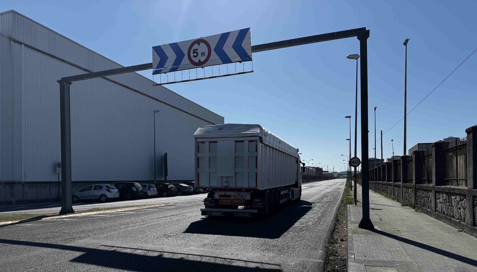 Carretera exterior del puerto coruña Carretera exterior del puerto coruña