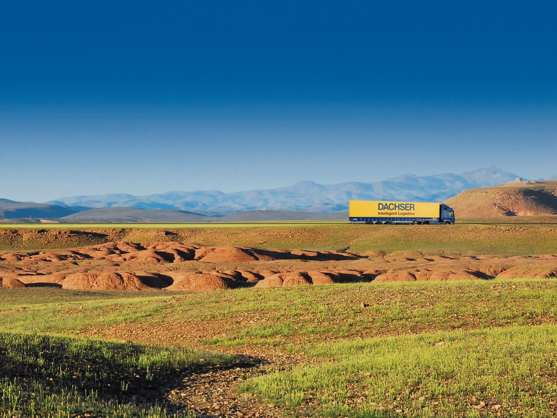 Camion Dachser Intelligent Logistics