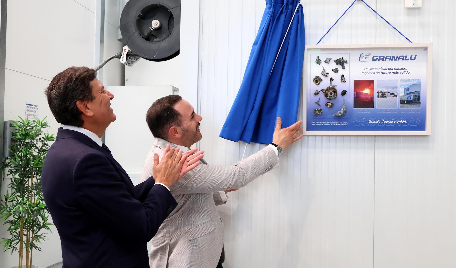 inauguracion instalaciones pintura granalu