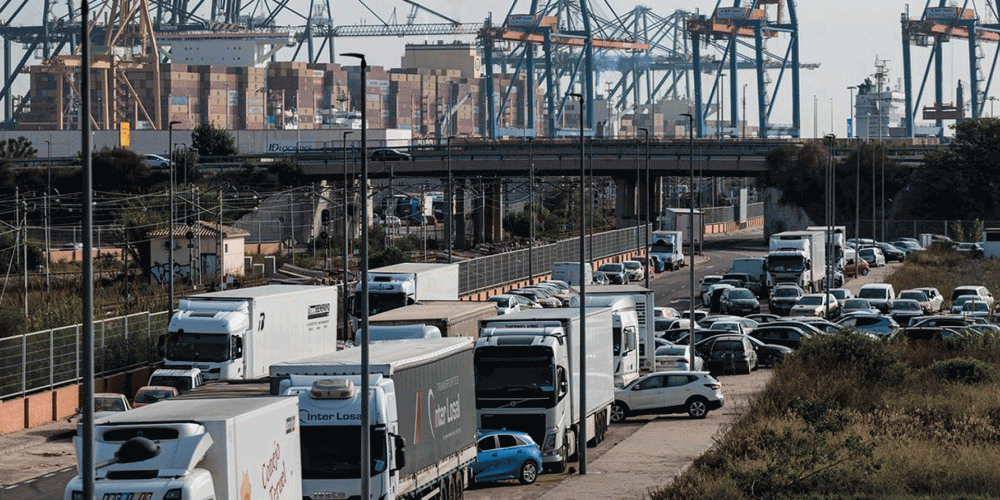 puerto camiones dana