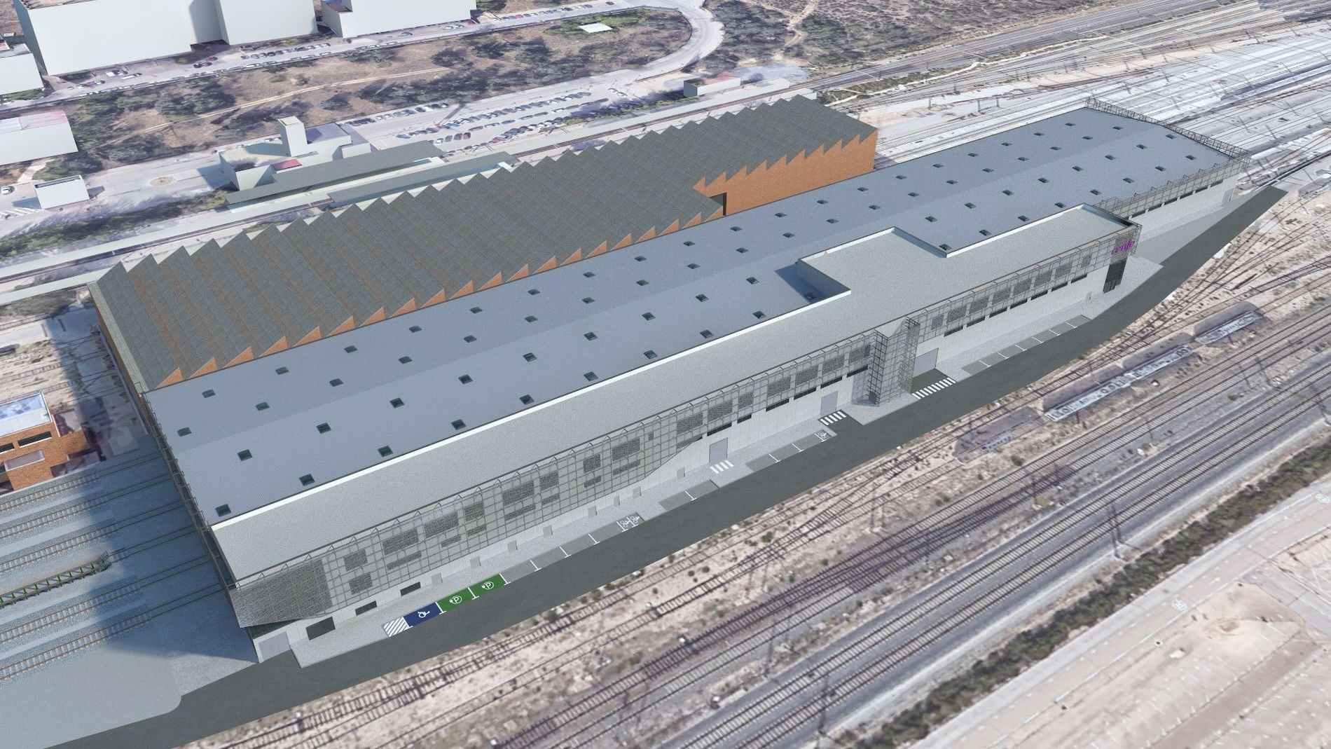 Taller motores Renfe Fuencarral